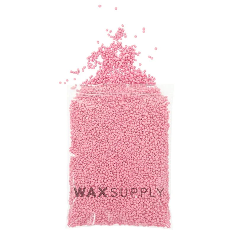 Pink Cream Wax Beads 1lb SAMPLE (Hyper Elastic) (Bulk) (NEW) 2026