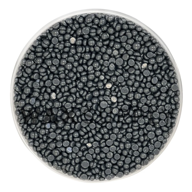 Ultra Black Hard Wax Beads — Rosin-Free Quick-Set for Speed Waxing
