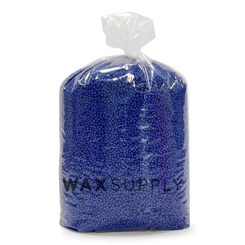 Purple Creamy Hard Wax Beads — Rosin-Free Lavender Formula for Sensitive Skin