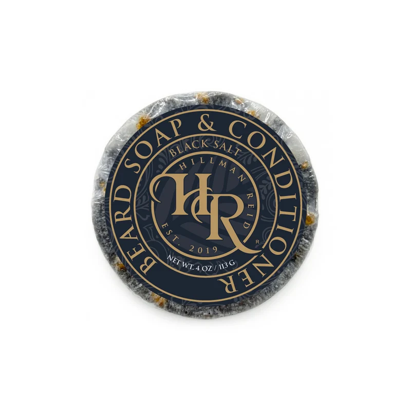 Black Salt Beard Soap & Conditioner