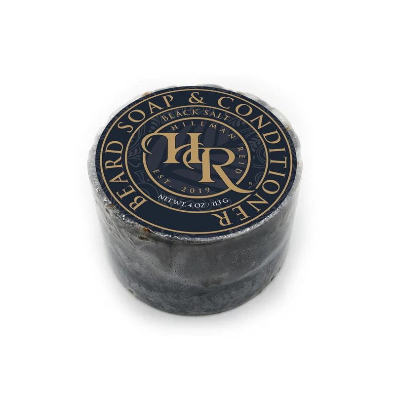 Black Salt Beard Soap & Conditioner