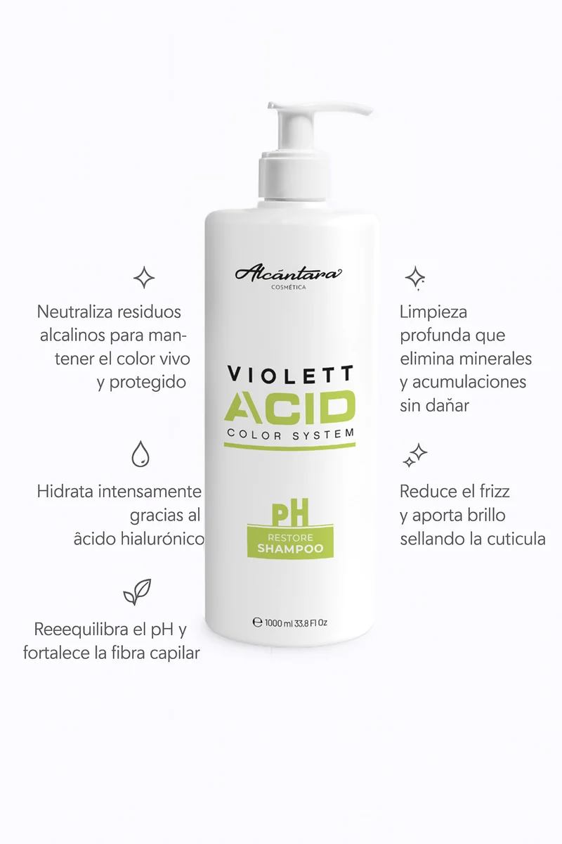 Violett Acid Color System Champú Ácido