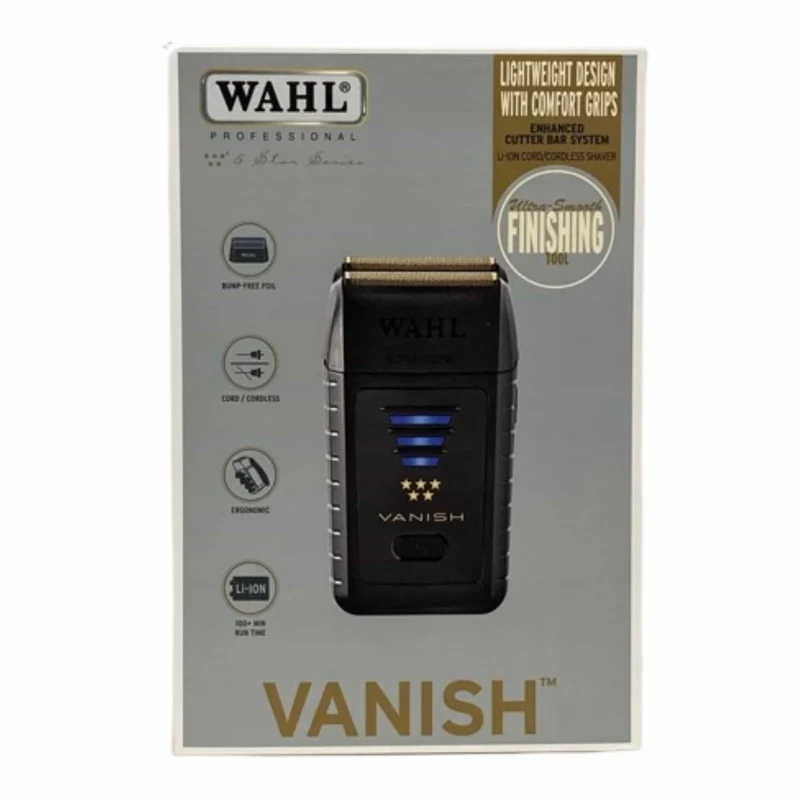 Wahl Máquina de Afeitado Vanish para Acabados de Precisión en Barbería