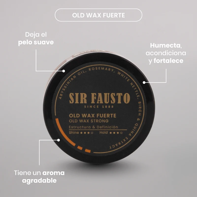 Cera para pelo (Old Wax Fuerte)