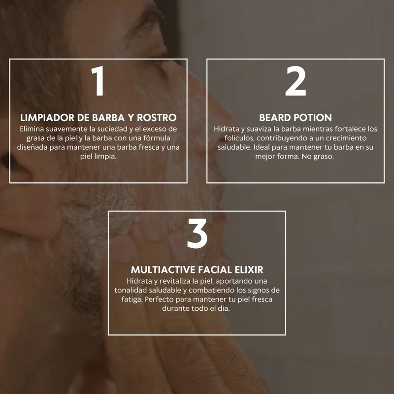 Kit Bestseller Cuidado diario de Barba y Piel
