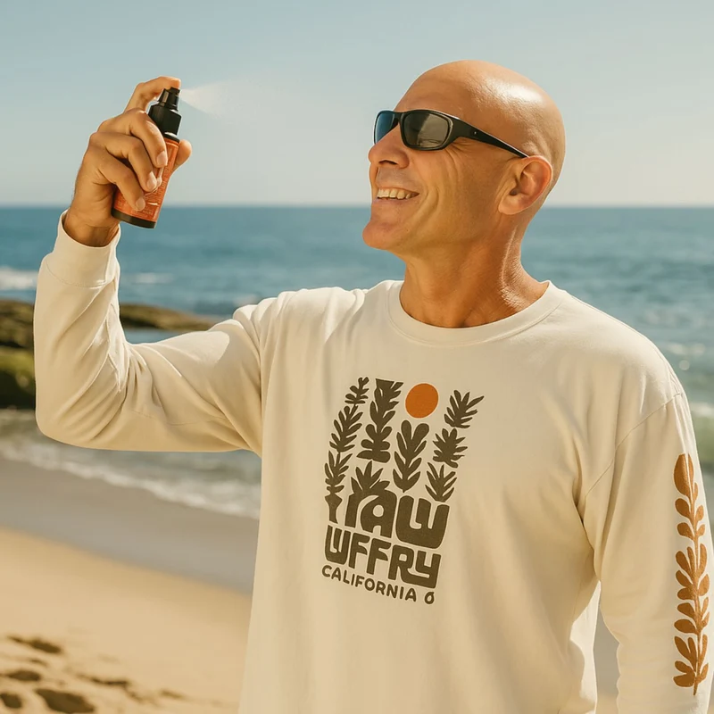 Protector Solar para Calvos SPF 50 Invisible Dr. Bald