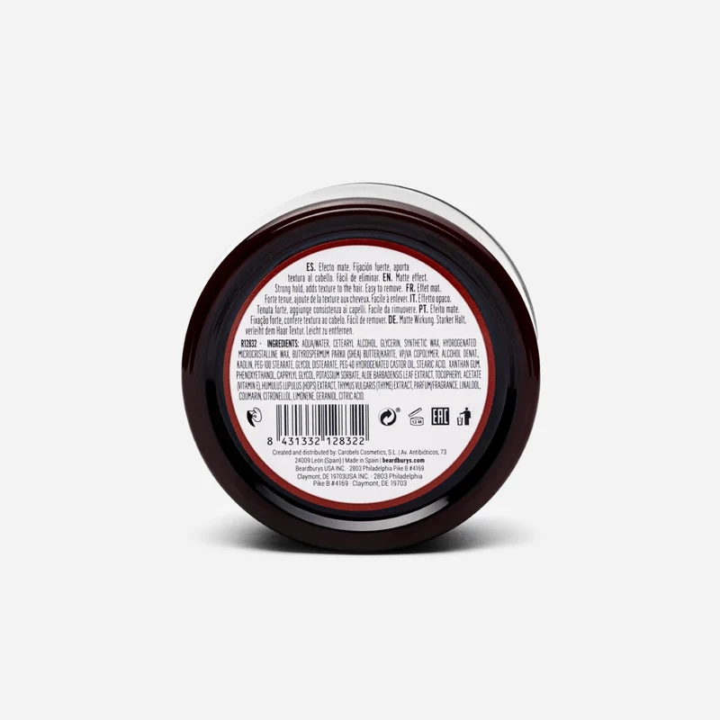 Cera Mate Clay Pomade Matt Effect