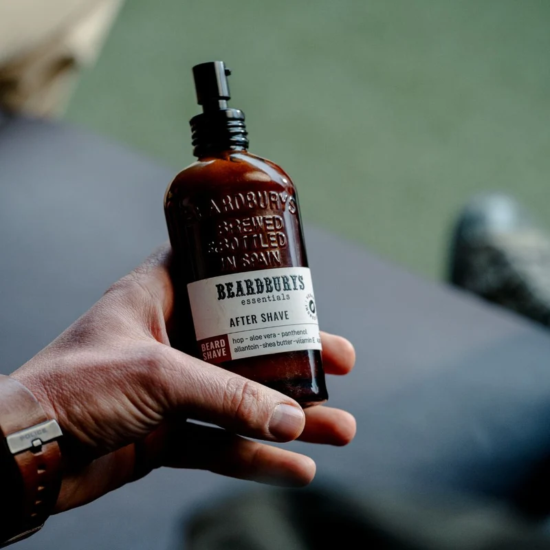 After Shave Beardburys Essentials | Calma, hidrata y protege sin alcohol