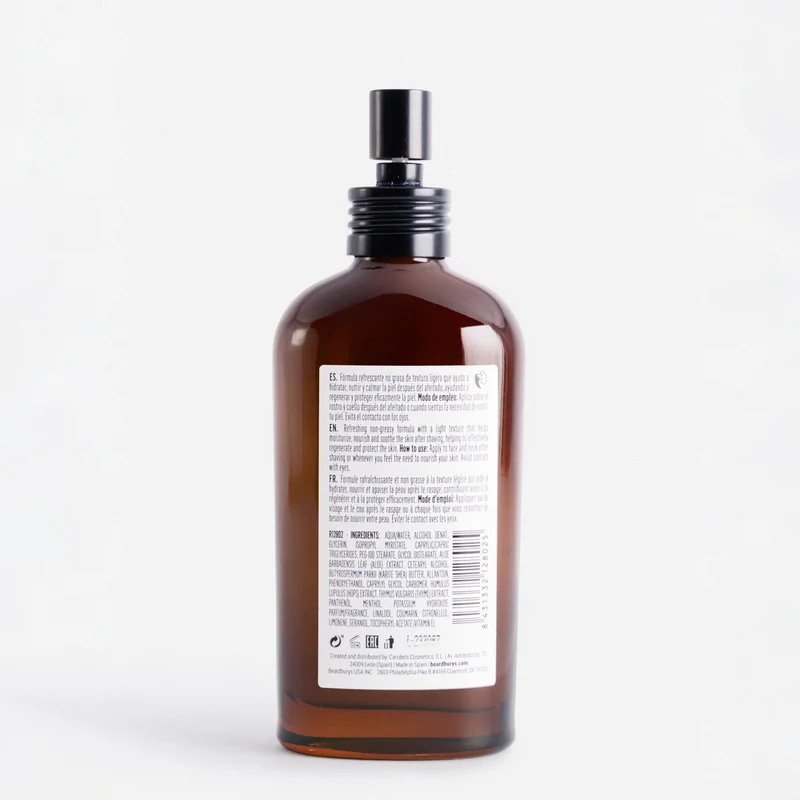 After Shave Beardburys Essentials | Calma, hidrata y protege sin alcohol