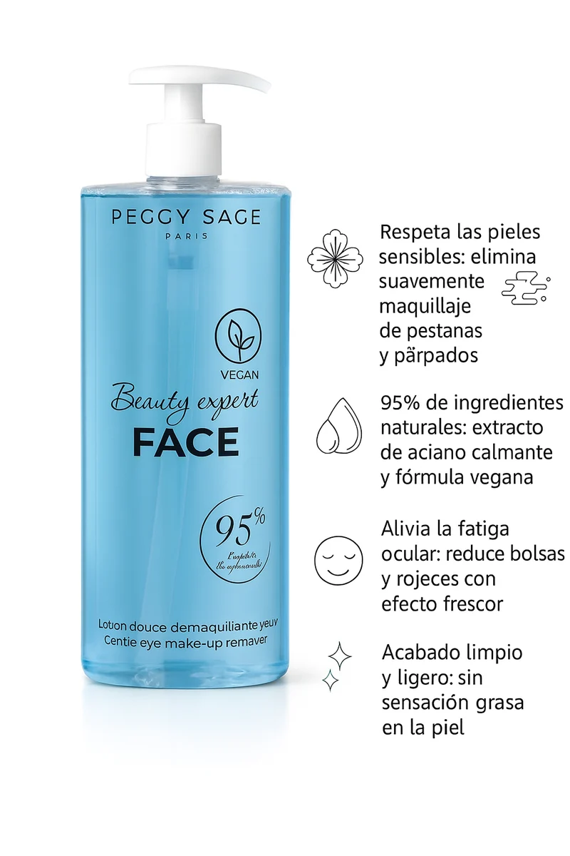 Loción suave desmaquilladora para ojos BEAUTY EXPERT FACE