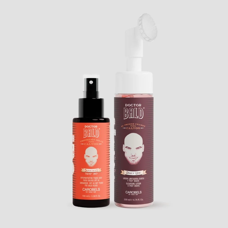 Pack Verano Protección Solar Invisible y After Sun para Calvos