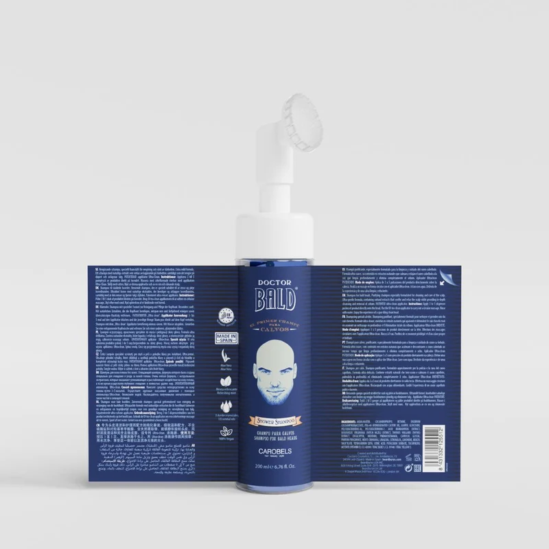 Pack 2x Champú para Calvos Dr. Bald