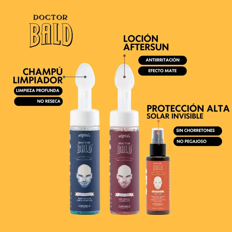 Kit Rutina Premium para el cuidado de la Calva y la Barba