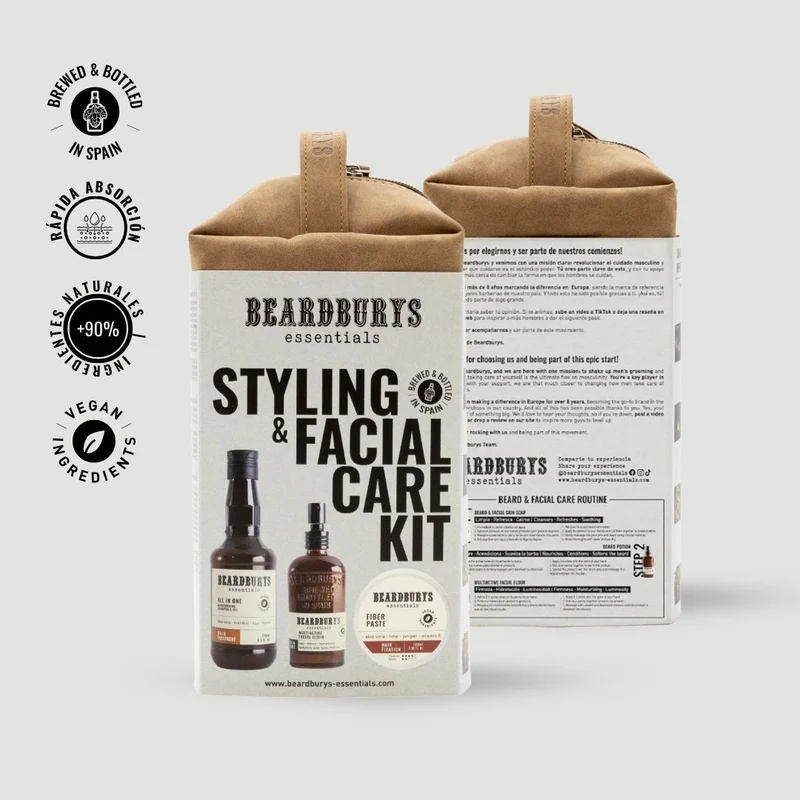 Neceser Cuidado Facial y Cabello | Styling & Facial Care