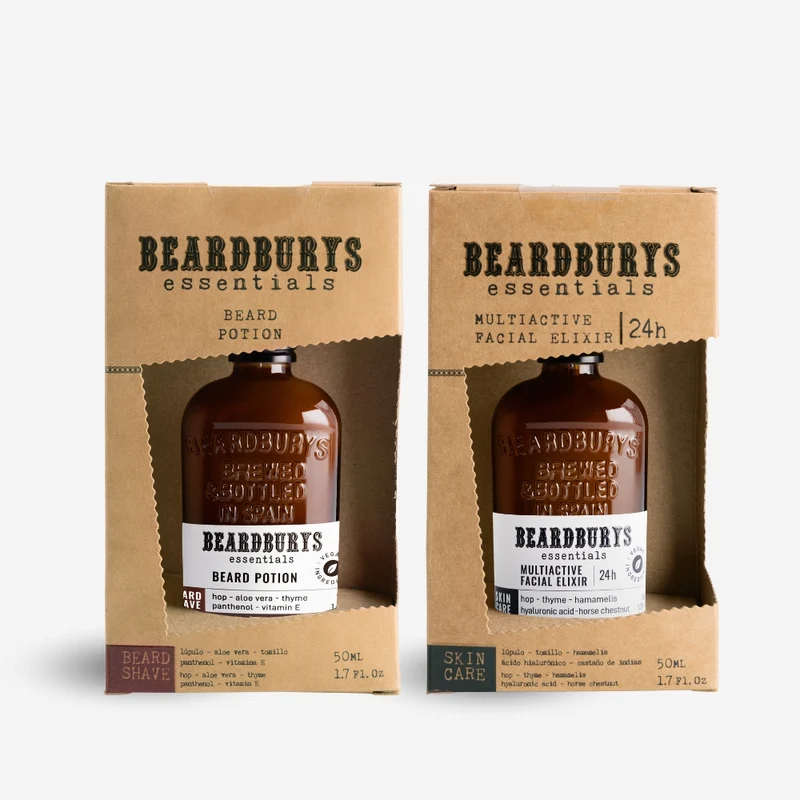Kit Express Cuidado Facial y Barba - 2 Pasos