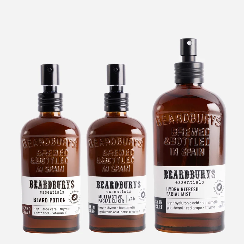 Kit Completo Cuidado Facial Barba y Rostro - 3 pasos