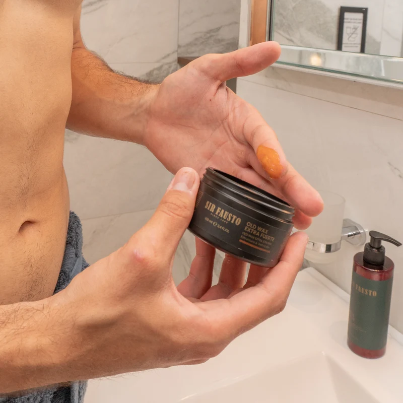 Cera para pelo (Old Wax Extra Fuerte)