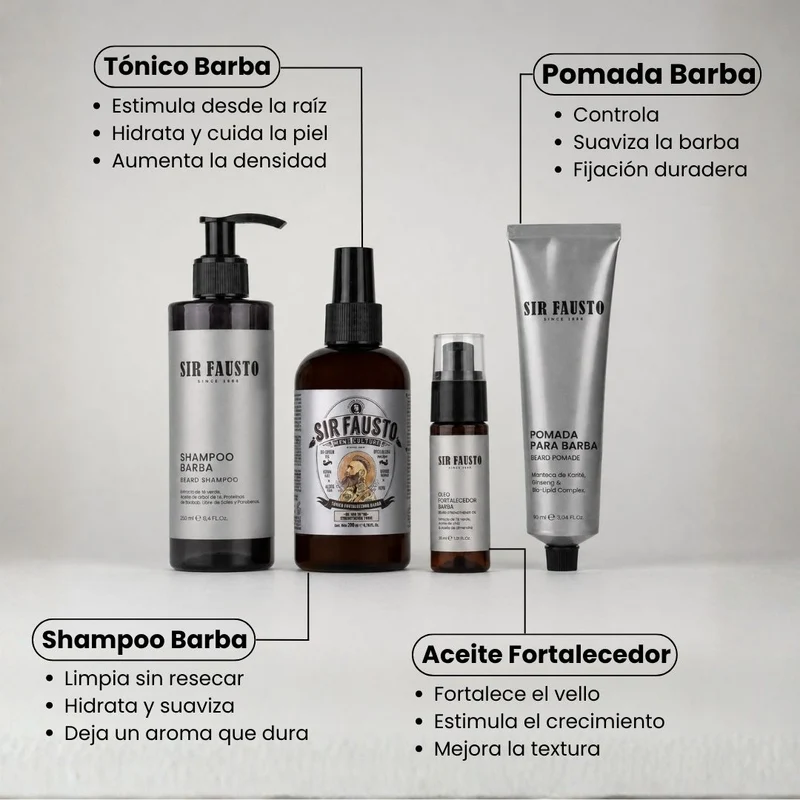 Kit Barba Fortalecedor