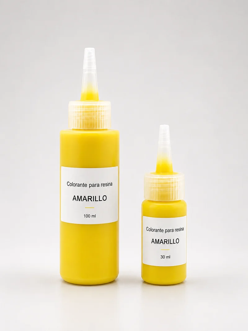 Colorante para resina amarillo