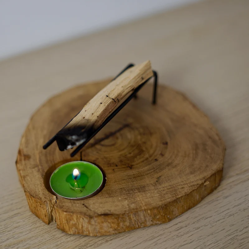 Quemador palo santo