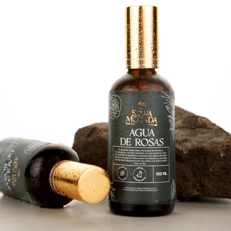Tónico Agua de Rosas Facial y Corporal - Selva Morada