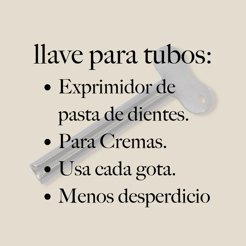 Exprimidor de pasta de dientes