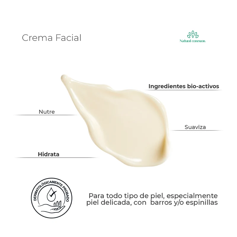 Crema facial nutritiva - Econativa