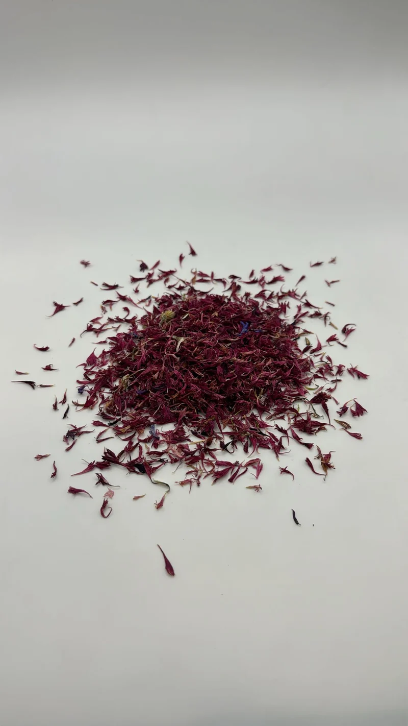 PÉTALOS DE ACIANO ROSA