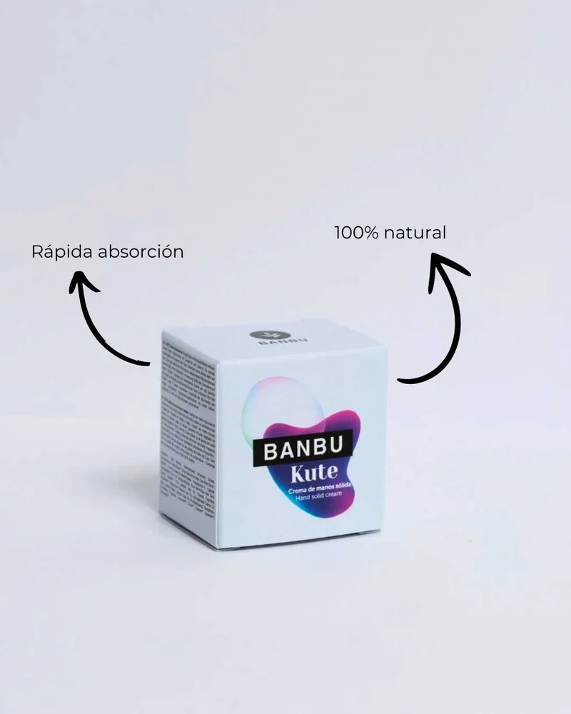 Crema de Manos Sólida ECO Hidratante KUTE