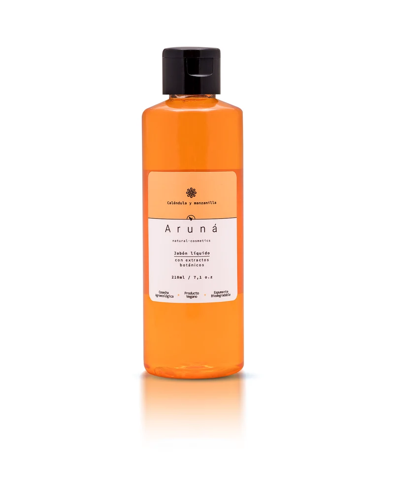 Jabón facial limpiador caléndula y manzanilla - Aruná