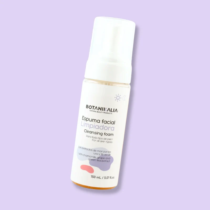 Espuma facial limpiadora - Botanikalia