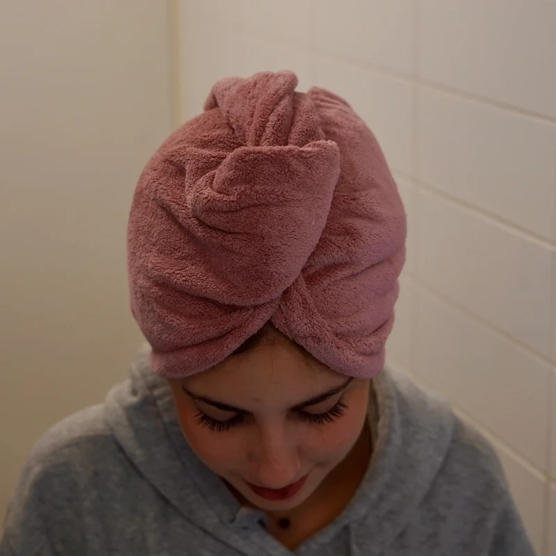 Toalla microfibra para el pelo
