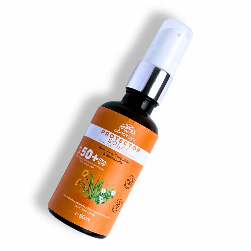 Crema Solar Natural SPF 50+ Panavayu