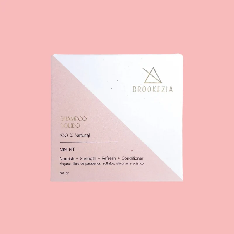 Mini Kit 3 Shampoo + 1 Acondicionador Sólido - Brookezia