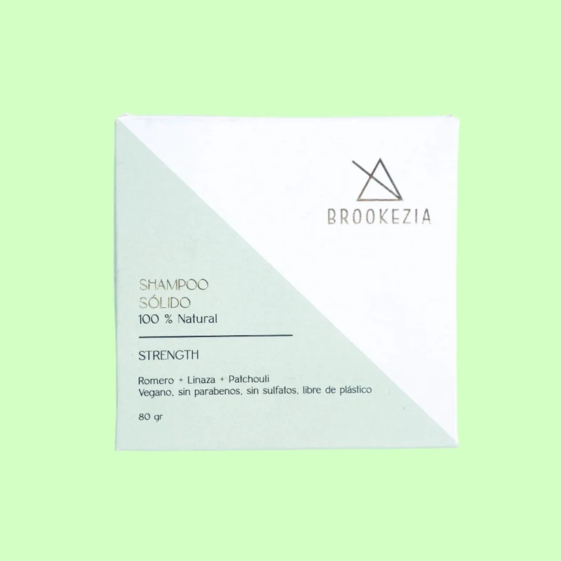Shampoo Natural Sólido - Brookezia