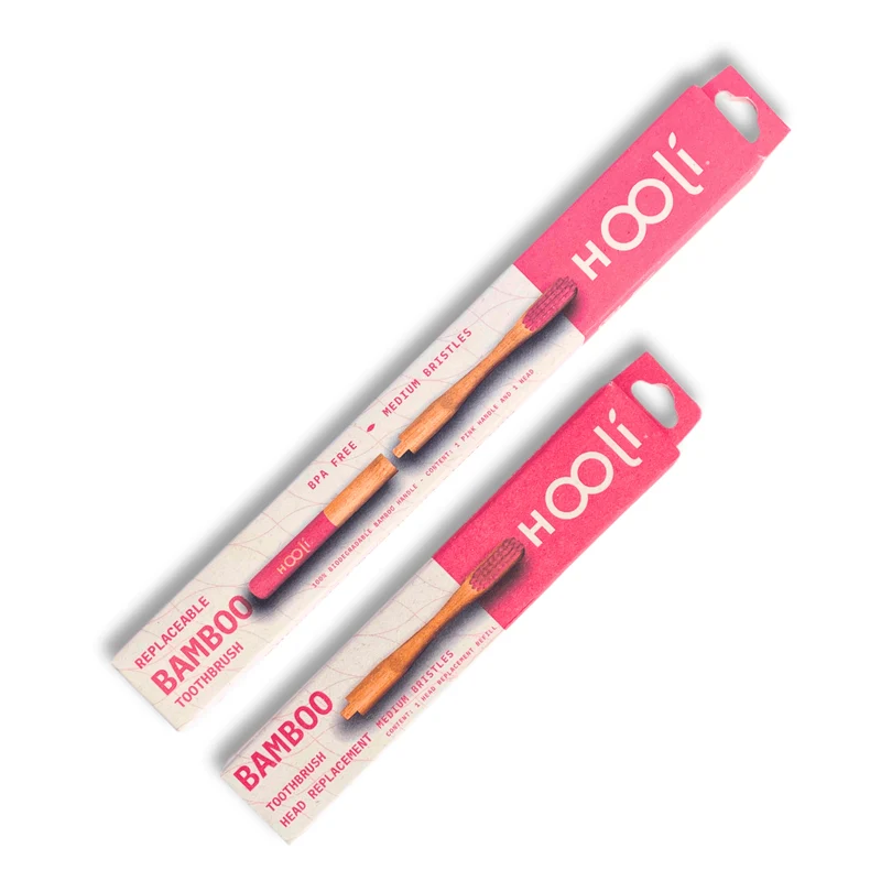 Cepillo de Dientes Bambú Cabeza Intercambiable - Hooli