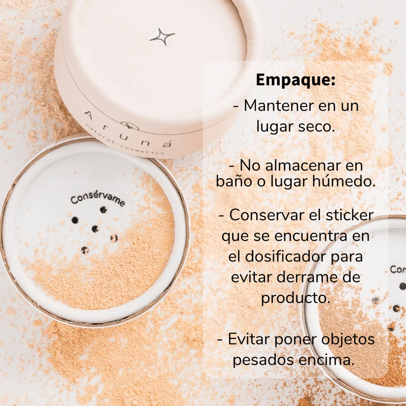 Polvo Suelto Facial Natural - Aruná