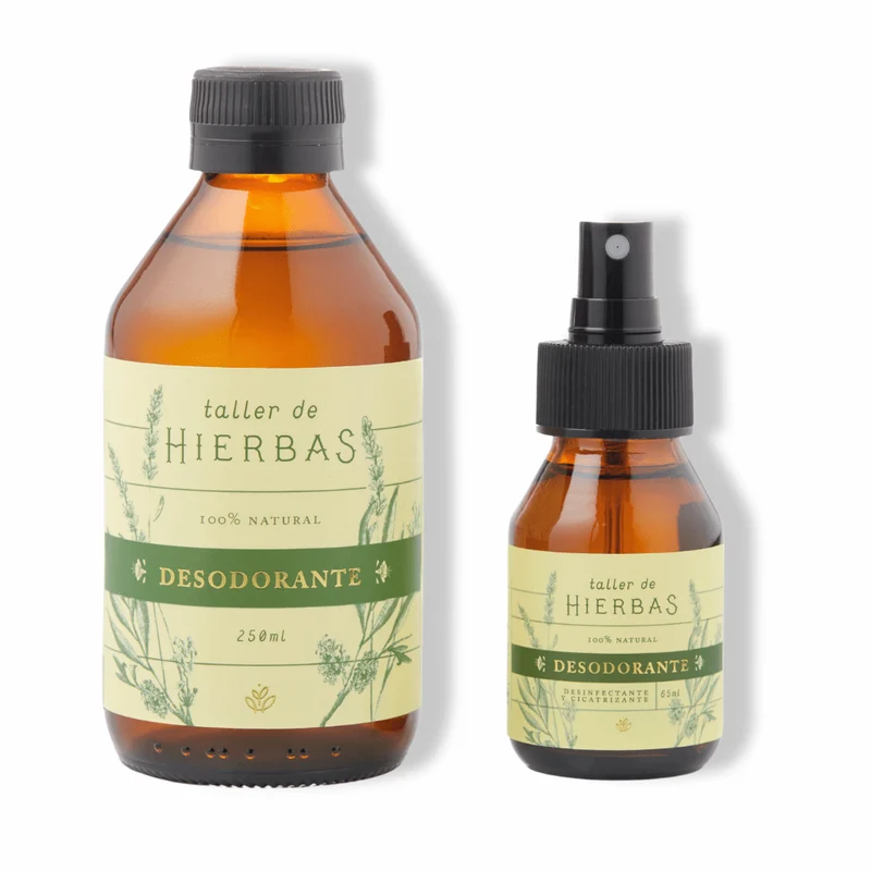 Desodorante Natural Líquido de Alumbre - Taller De Hierbas