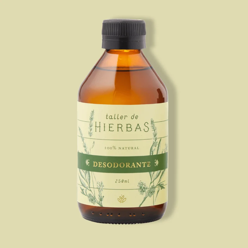 Desodorante Natural Líquido de Alumbre - Taller De Hierbas