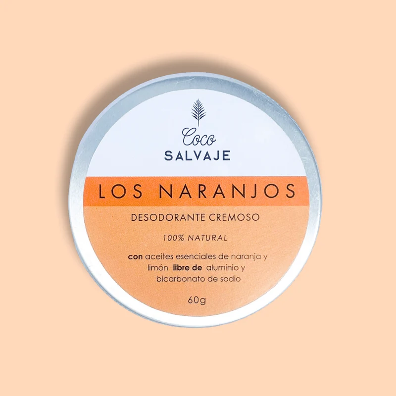Desodorante Natural Cremoso 60g - Coco Salvaje
