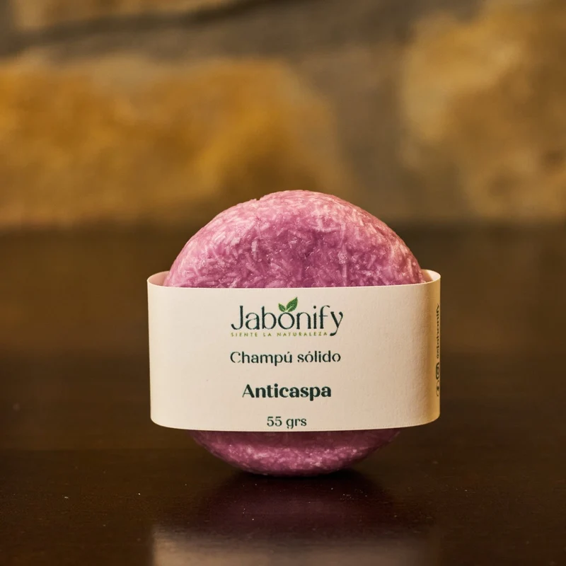Champú sólido anticaspa