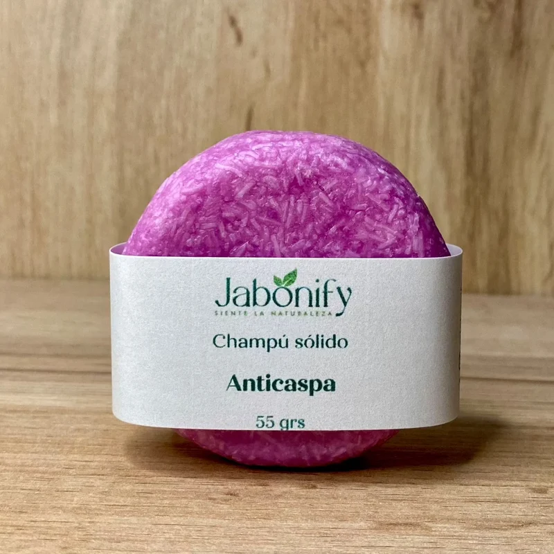 Champú sólido anticaspa