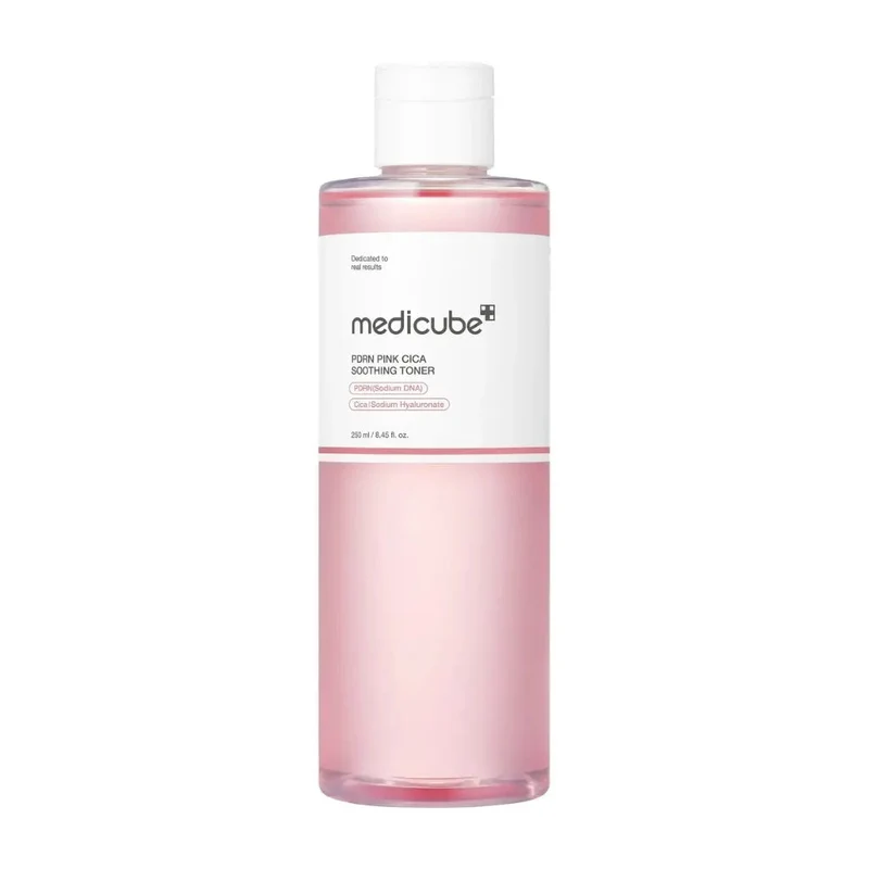 Medicube – Tónico Facial PDRN Pink Cica 250ml – Calmante, Hidratante y Regenerador