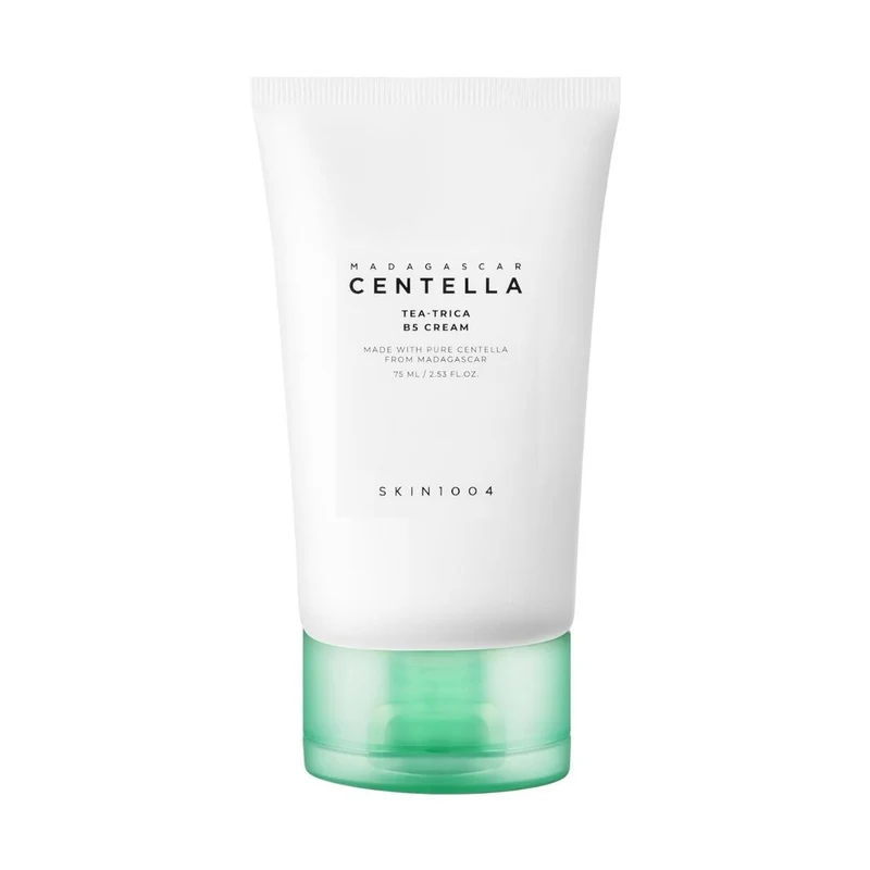 SKIN1004 Tea-Trica Crema Facial Calmante con Centella y Árbol de Té – Cuidado Antiacné para Piel Grasa o con Imperfecciones 75ml