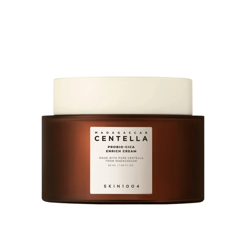 SKIN1004 Madagascar Centella Probio-Cica Enrich Cream | Crema Reparadora y Fortalece la Barrera Cutánea – Cosmética Coreana K-Beauty (50ml)