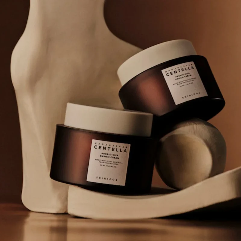 SKIN1004 Madagascar Centella Probio-Cica Enrich Cream | Crema Reparadora y Fortalece la Barrera Cutánea – Cosmética Coreana K-Beauty (50ml)