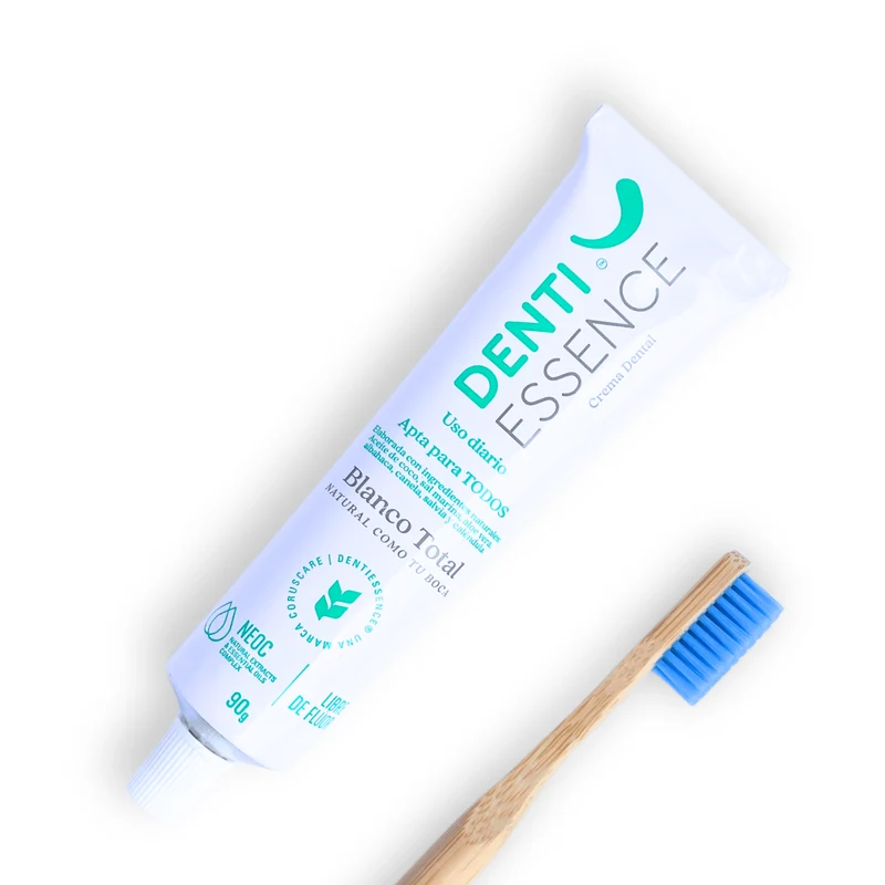 Crema Dental Sin Flúor Blanco Total 90g - Denti Essence