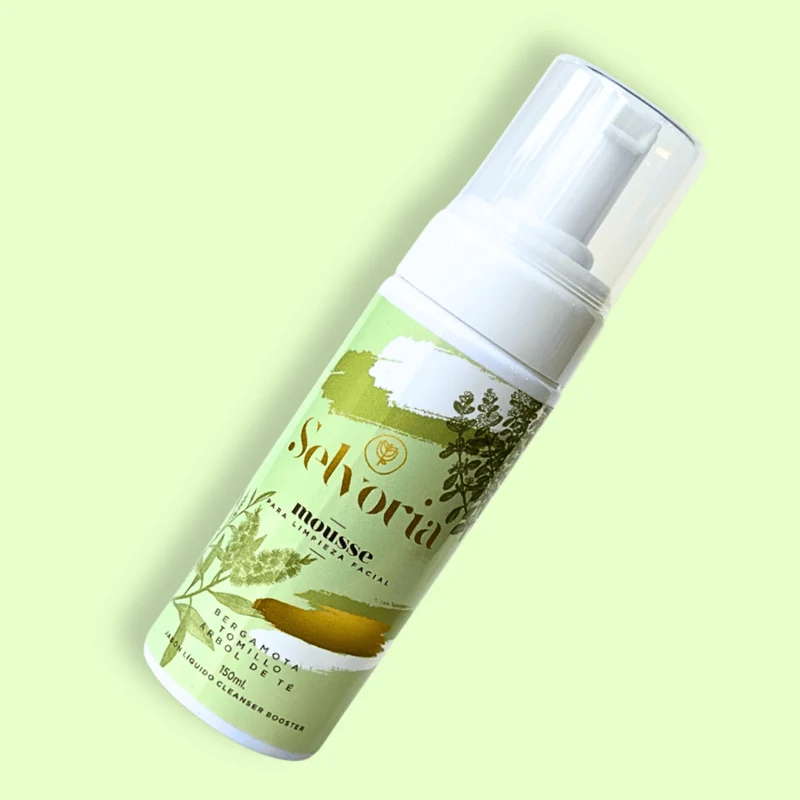 Mousse de limpieza facial - Selvoria