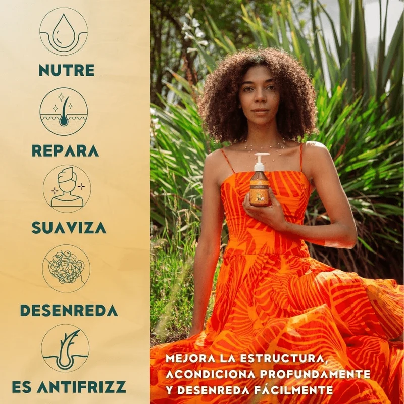 Crema para peinar reparadora - Panavayu