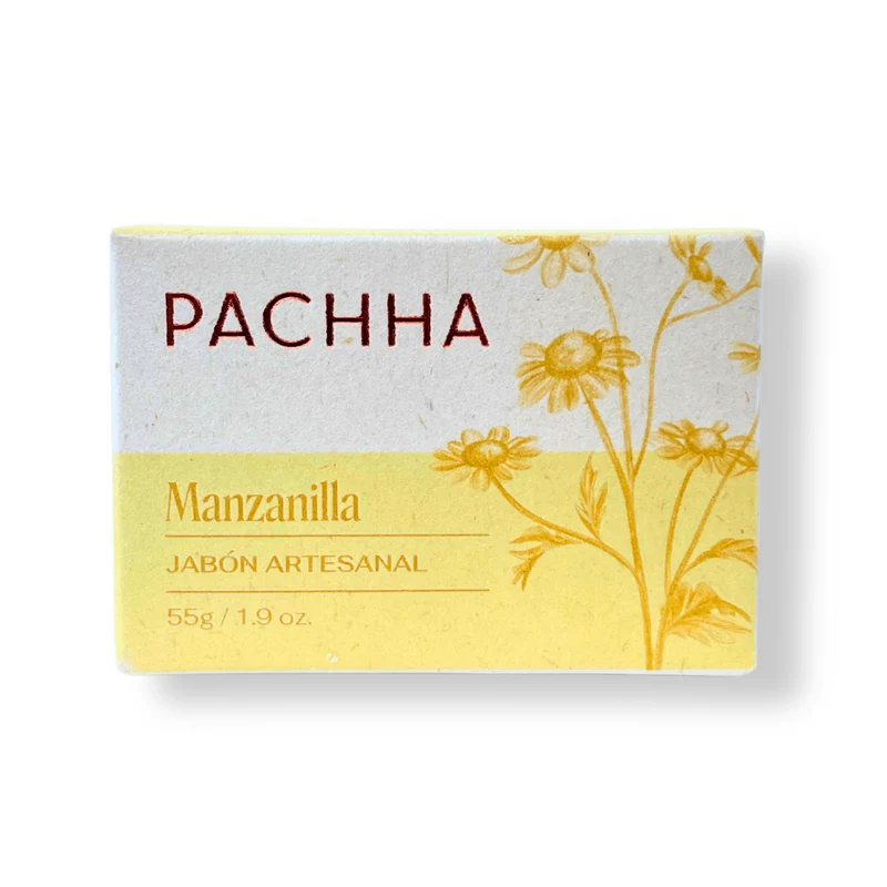 Jabón Artesanal Facial - Manzanilla y Miel - Pachha
